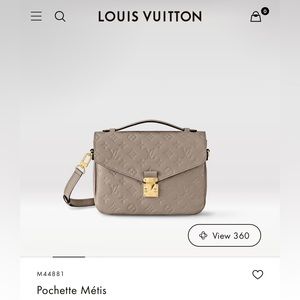 Pochette Métis in the color turtle dove.